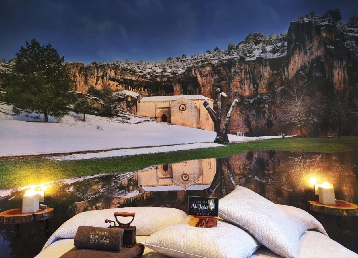 Casa Rural La Puerta Del Rio Lobos San Leonardo de Yagüe Exteriér fotografie